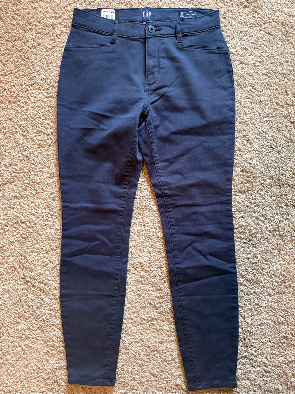 GAP Dark Blue High-Rise Skinny Pants